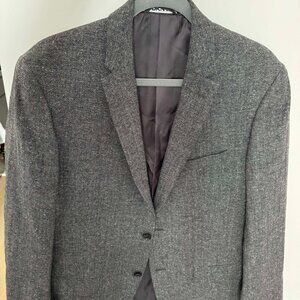 DKNY Men's Blazer in Grey Wool - 40R - 93% OFF (MSRP $350) - New Without Tag